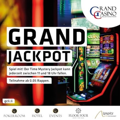 Grand Jackpot: Der Time Mystery Jackpot kann jederzeit zwischen 11 und 18 Uhr fallen